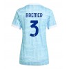 Juventus Gleison Bremer #3 Bortedrakt Kvinner 2025-26 Kortermet